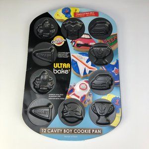 Wilton Ultra Bake 3 12 Cavity Boy Cookie Pan